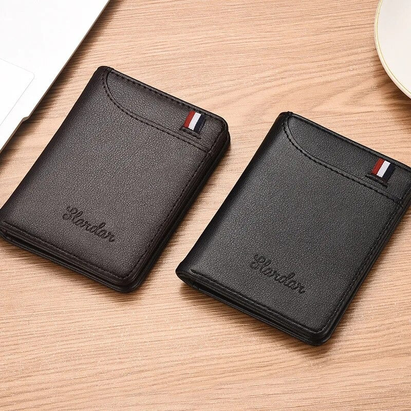 Elegant Leather Wallet for Men – Compact & Stylish