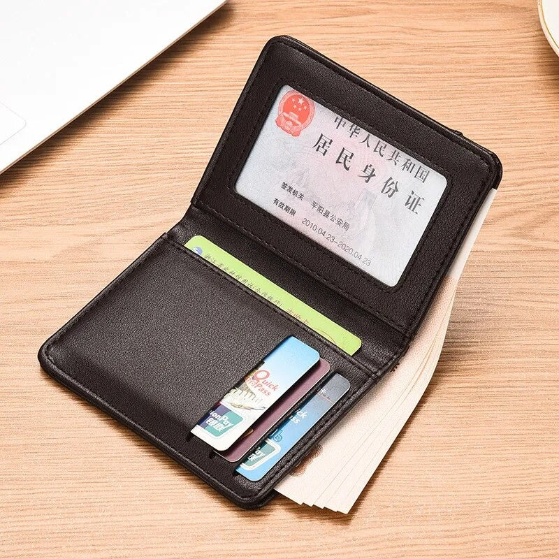 Elegant Leather Wallet for Men – Compact & Stylish